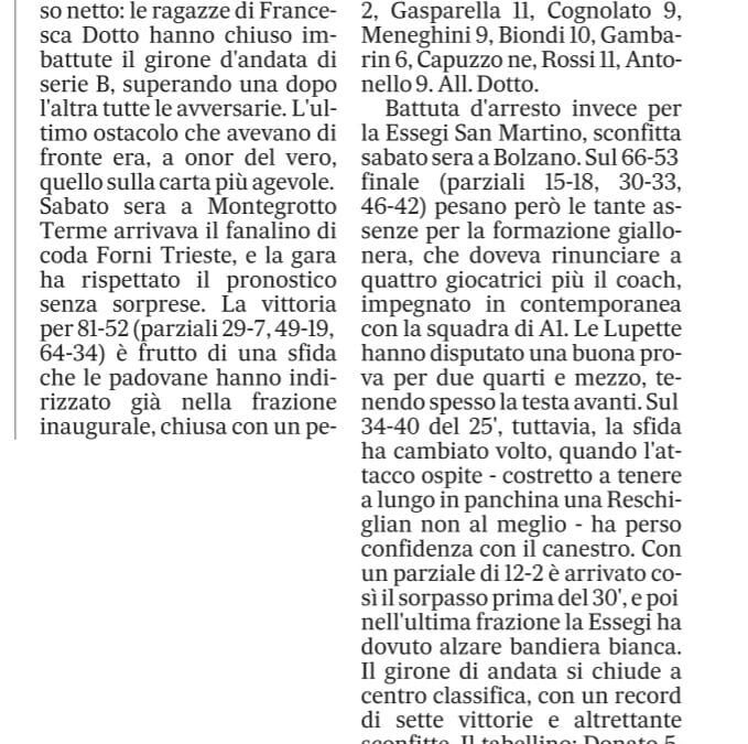 Il Gazzettino 20/01/2025