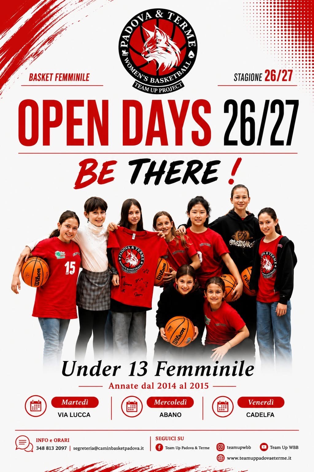 Open Days Under 13 Team Up