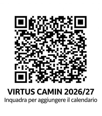 QR CODE Calendario Promozione Virtus Camin